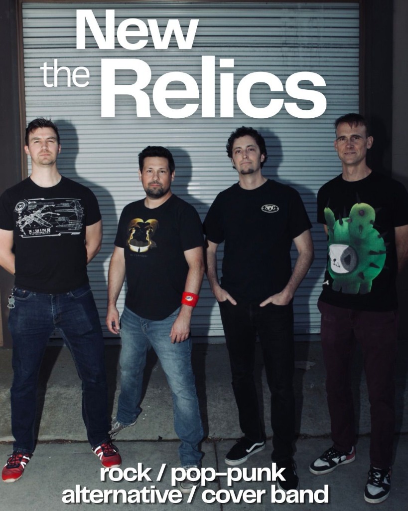 The New Relics band members group promo photo